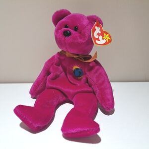 Ty vintage Millennium bear beanie baby